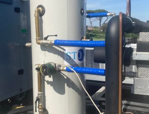 Recupero di calore per deumidificazione in cella